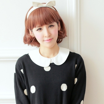 Korėjiečių stiliaus dekoratyvinė imitacinė apykaklė, medvilnės audinys, vasara, stilius Puchang