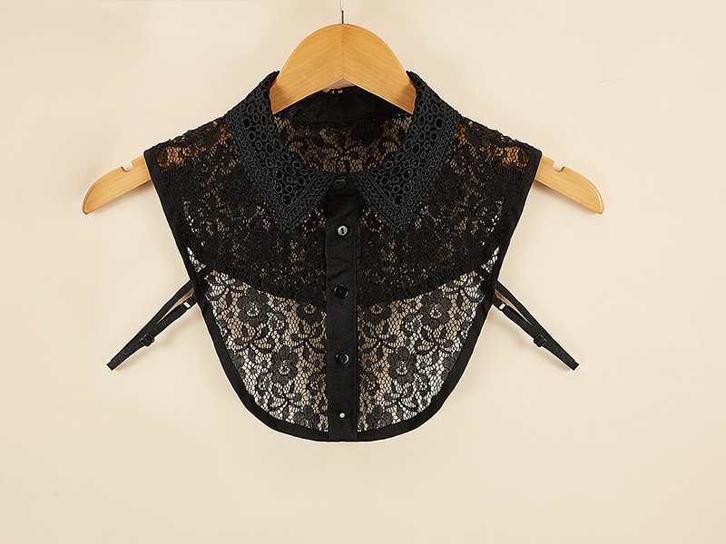 Korėjiečių stiliaus dekoratyvinė imitacinė apykaklė, medvilnės audinys, vasara, stilius Puchang