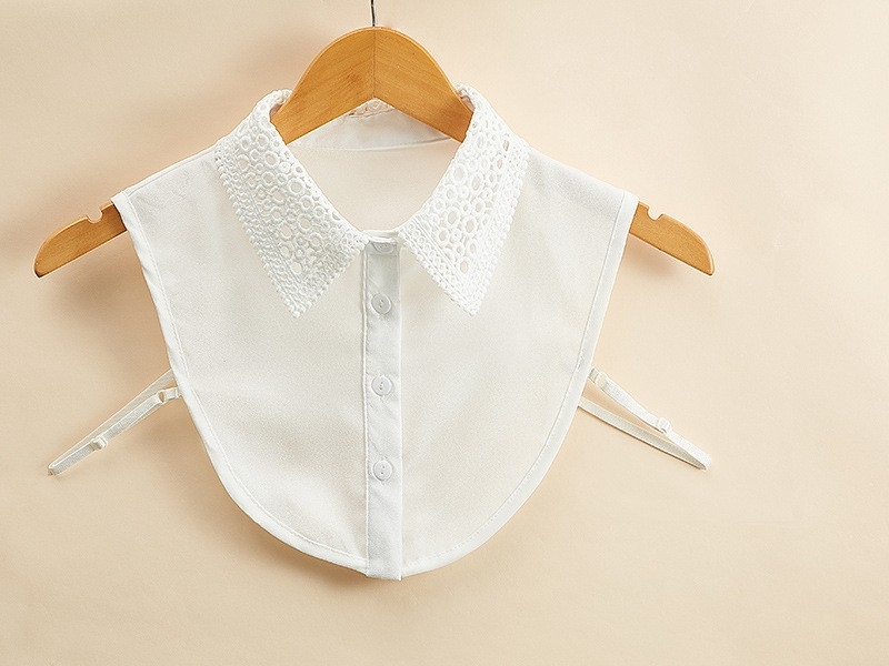 Korėjiečių stiliaus dekoratyvinė imitacinė apykaklė, medvilnės audinys, vasara, stilius Puchang