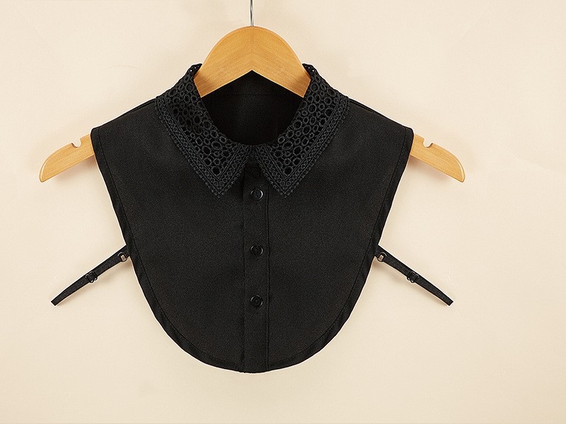 Korėjiečių stiliaus dekoratyvinė imitacinė apykaklė, medvilnės audinys, vasara, stilius Puchang