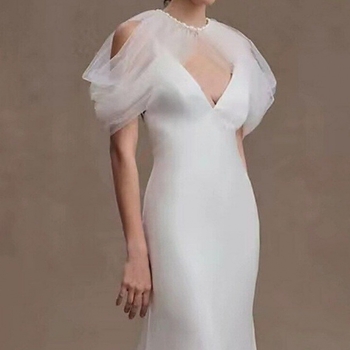 Nuotakos tinklinis šalis su pečių anga — medžiaga: core-spun siūlai, vientisas vienos spalvos raštas, kvėpuojantis, kilmė: Henanas, visų metų laikams