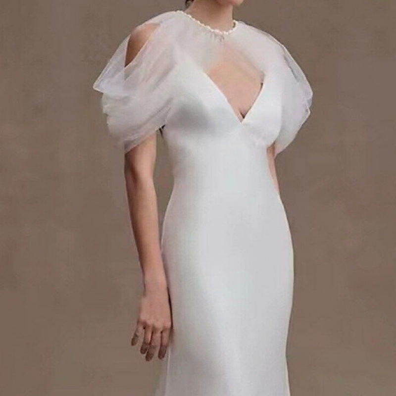 Nuotakos tinklinis šalis su pečių anga — medžiaga: core-spun siūlai, vientisas vienos spalvos raštas, kvėpuojantis, kilmė: Henanas, visų metų laikams