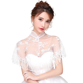 Nuotakos tinklo nėrinių šalis su kutais – nailono siūlai, gėlių raštas, dekoratyvinis naudojimas vestuvėms ir saulės apsauga