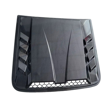 Universali netikro oro išleidimo gaubtų dangtis variklio gaubtui — dekoratyvus, ABS, lipnus montavimas