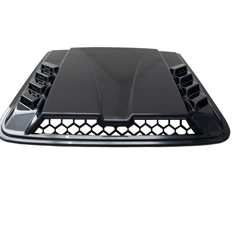 Universali netikro oro išleidimo gaubtų dangtis variklio gaubtui — dekoratyvus, ABS, lipnus montavimas