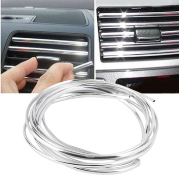 Yu Lang dekoratyvinė PVC juosta automobilio oro išleidimui, pagrindinio vaizdo stilius, montavimas su siurbimo puodeliu