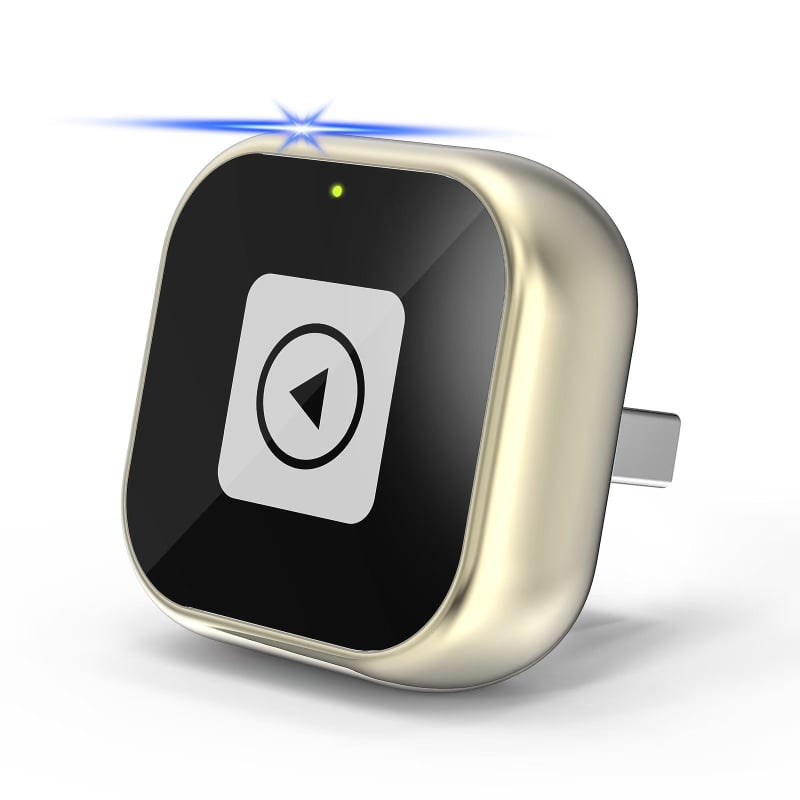 CarPlay adapteris bevieliam Android Auto sujungimui – TYKJ-0414, dviejų branduolių, USB-C, be ekrano, 40 g