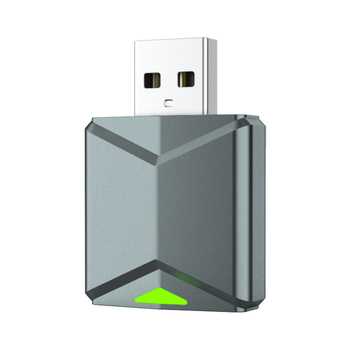 2-in-1 CarPlay laidinio ryšio ir Android Auto sujungimo modulis automobiliams su laidiniu CarPlay ( USB/Type-C sąsaja; Modelis Mini I; Medžiaga ABS+PC; Svoris 30 g; Ekranas: Nėra)