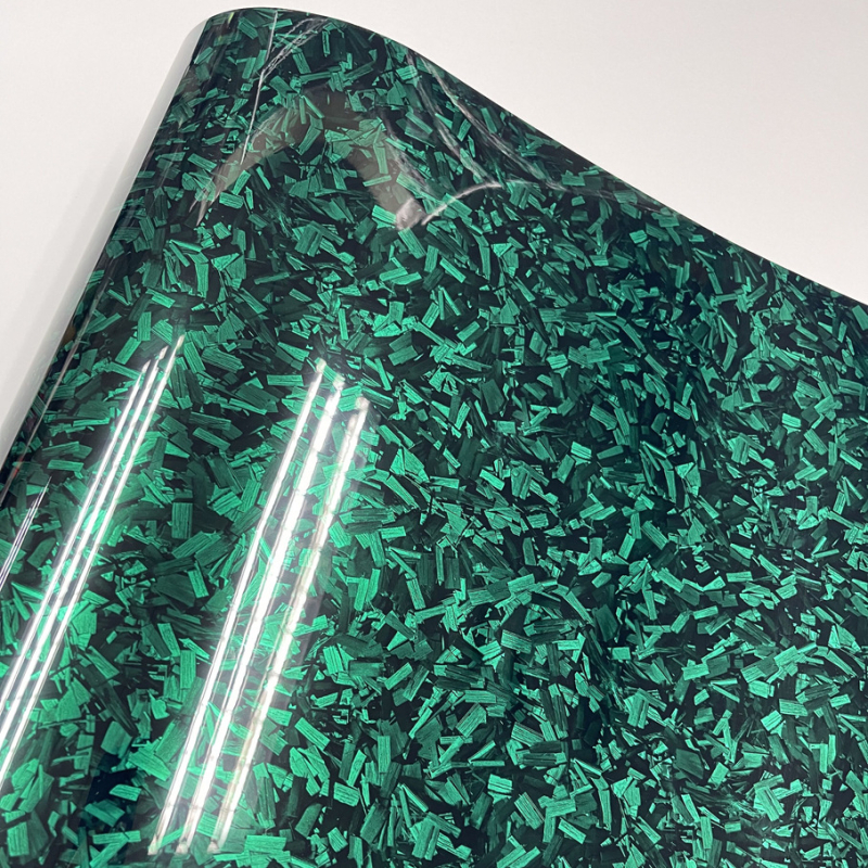 Automobilio vidinės dalies lipdukas su PET pluošto anglies raštu, PVC medžiaga, lipnus montavimas, visam automobiliui