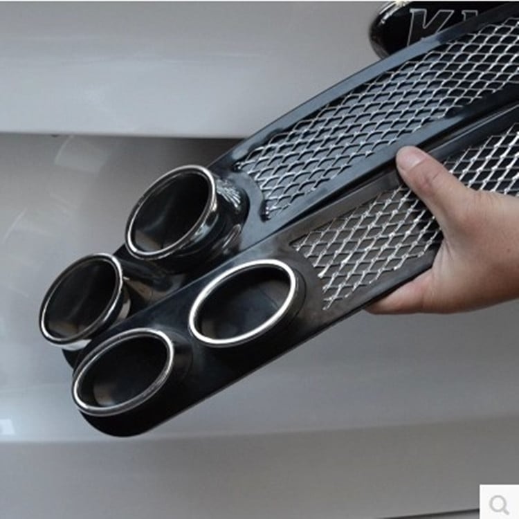 Automobilio galinis dekoratyvinis ventiliatorius – fiktyvus išmetimo angas, simulacijos ventiliatorius, plėvelės medžiaga, lipnus, pritaikomas