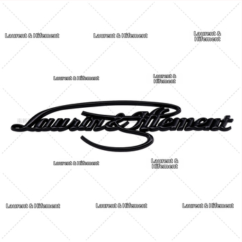 Nanxin automobilių kėbulo lipdukas Skoda VIP priekinio sparno logotipui – metalinis, lipnus, pritaikomas