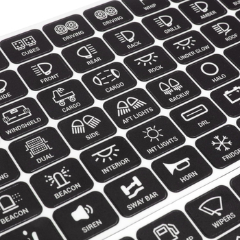 Flute lipdukas valdymo plokštei — savarankiškai lipnus, pritaikytas apdorojimas, medžiaga: lipdukas, tipas: kūno lipdukas, montavimas: klijavimas