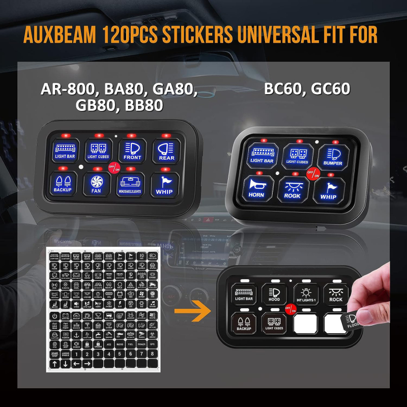 Flute lipdukas valdymo plokštei — savarankiškai lipnus, pritaikytas apdorojimas, medžiaga: lipdukas, tipas: kūno lipdukas, montavimas: klijavimas