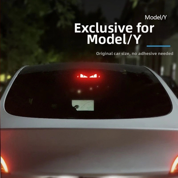 Automobilių šviesų lipdukas Tesla Model 3/Y, anglies pluošto tekstūra, anglies pluošto imitacija, tvirtinimas siurbimo puodeliu, pritaikomas