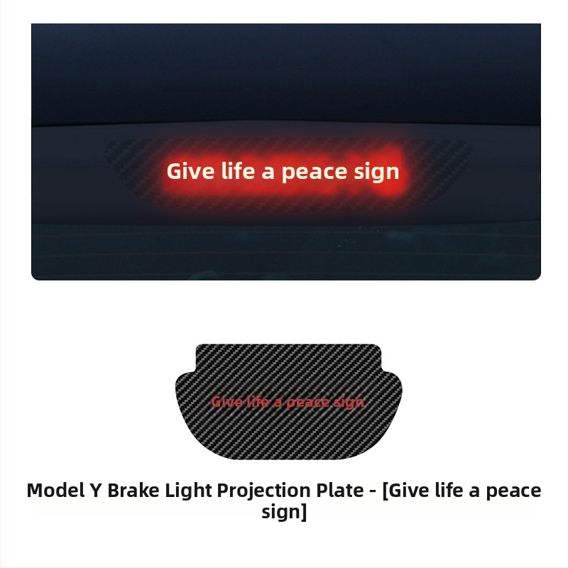 Automobilių šviesų lipdukas Tesla Model 3/Y, anglies pluošto tekstūra, anglies pluošto imitacija, tvirtinimas siurbimo puodeliu, pritaikomas