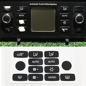 Kayuda klimato valdymo jungiklio remontinis lipdukas Fiat Croma 05-11 - Medžiaga: lipdukas; Tipas: kūno lipdukas; Montavimas: lipdukas su klijais