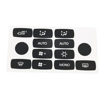 Kayuda klimato valdymo jungiklio remontinis lipdukas Fiat Croma 05-11 - Medžiaga: lipdukas; Tipas: kūno lipdukas; Montavimas: lipdukas su klijais