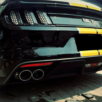 Ford Mustang automobiliui lipdukas, honeycomb dizaino užpakalinio žibinto dekoravimui, grafikos stilius, pritaikomas, popieriaus medžiaga
