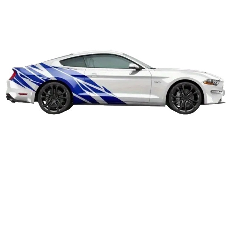 Ανώνυμο πλαϊνό αυτοκόλλητο αυτοκινήτου για σπορ αυτοκίνητα, εγκατάσταση με αυτοκόλλητο, υλικό: αυτοκόλλητο, μοτίβο: όπως φαίνεται, δυνατότητα προσαρμογής