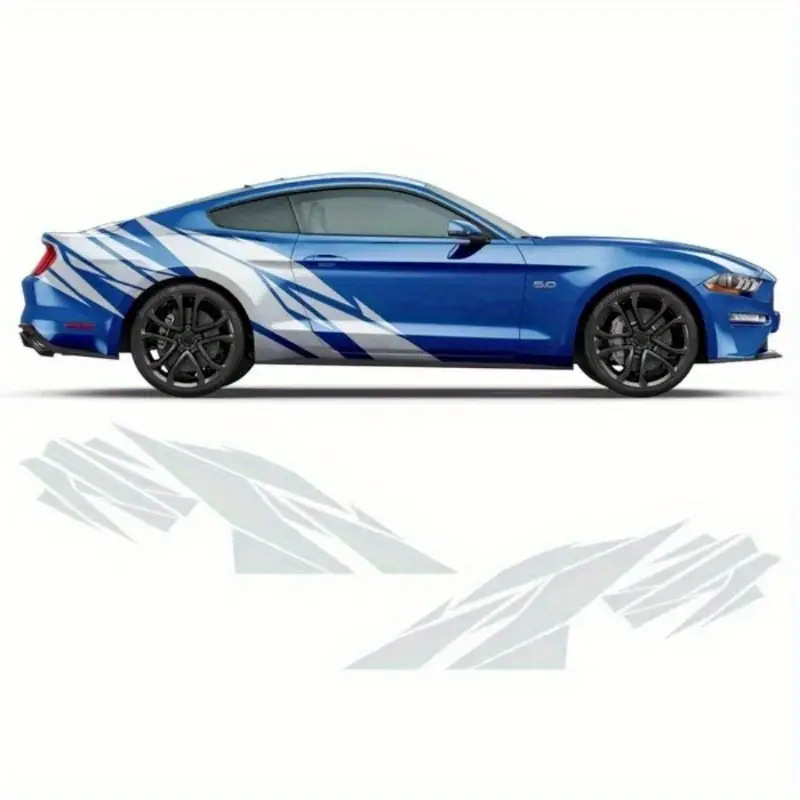 Ανώνυμο πλαϊνό αυτοκόλλητο αυτοκινήτου για σπορ αυτοκίνητα, εγκατάσταση με αυτοκόλλητο, υλικό: αυτοκόλλητο, μοτίβο: όπως φαίνεται, δυνατότητα προσαρμογής