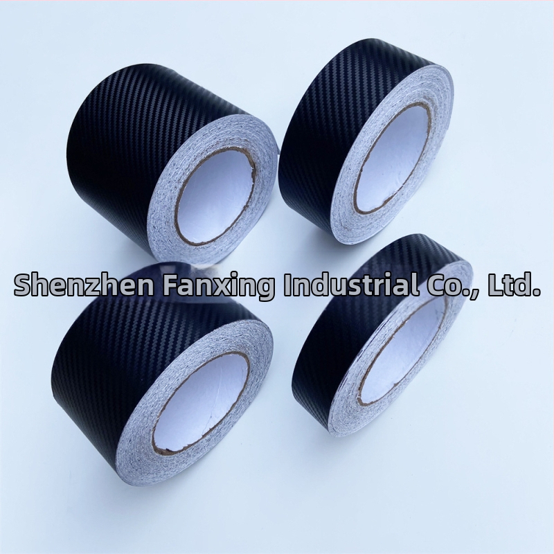 VIKIK PVC φιλμ κάλυψης αυτοκινήτου με υφή 3D ανθρακονήματος, φινίρισμα αλλαγής εμφάνισης, εγκατάσταση με κόλλα, δυνατότητα προσαρμογής