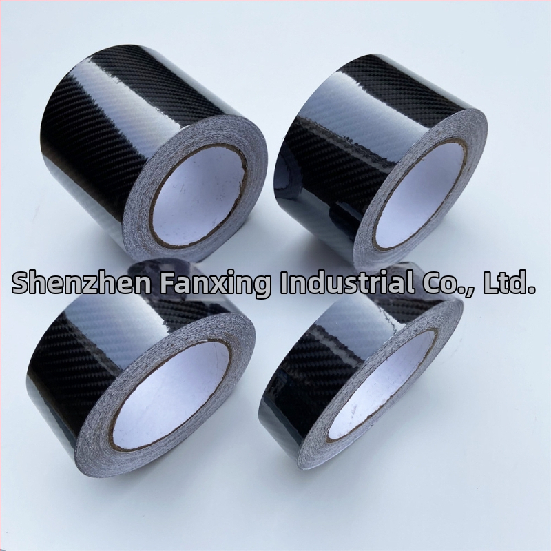 VIKIK PVC φιλμ κάλυψης αυτοκινήτου με υφή 3D ανθρακονήματος, φινίρισμα αλλαγής εμφάνισης, εγκατάσταση με κόλλα, δυνατότητα προσαρμογής