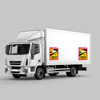 Flute ανακλαστικό αυτοκόλλητο σώματος αυτοκινήτου – προειδοποίηση για νεκρή γωνία, κολλητή εγκατάσταση, προσαρμοστικό