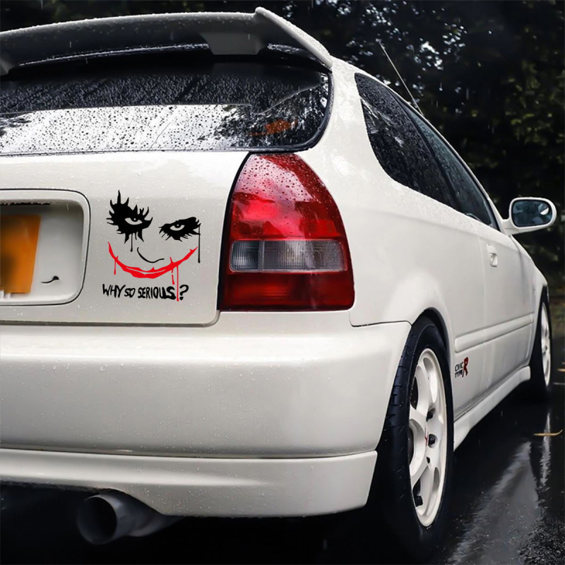 Αυτοκόλλητο κράνους μοτοσικλέτας με κλόουν σχέδιο и ανακλαστικό φινίρισμα – τύπος: αυτοκόλλητο σώματος; υλικό: αυτοκόλλητο; μοτίβο: όπως φαίνεται στην εικόνα; επεξεργασία: χωρίς παραμετροποίηση