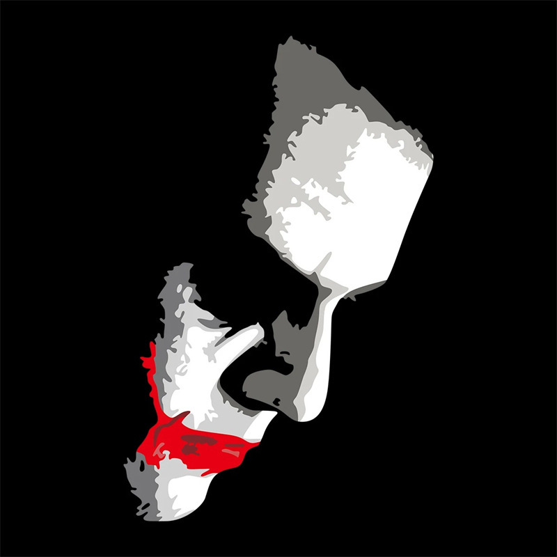 Αυτοκόλλητο κράνους μοτοσικλέτας με κλόουν σχέδιο и ανακλαστικό φινίρισμα – τύπος: αυτοκόλλητο σώματος; υλικό: αυτοκόλλητο; μοτίβο: όπως φαίνεται στην εικόνα; επεξεργασία: χωρίς παραμετροποίηση