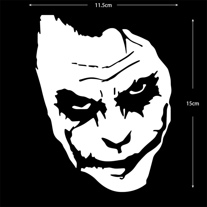 Αυτοκόλλητο κράνους μοτοσικλέτας με κλόουν σχέδιο и ανακλαστικό φινίρισμα – τύπος: αυτοκόλλητο σώματος; υλικό: αυτοκόλλητο; μοτίβο: όπως φαίνεται στην εικόνα; επεξεργασία: χωρίς παραμετροποίηση