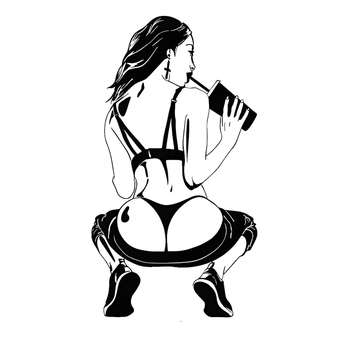 Κολλητικό αυτοκινήτου με κείμενο, Snowwood πολυαιθυλένιο, δυνατότητα προσαρμογής