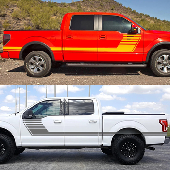 Στικέρ για το αμάξωμα Ford F-150 με γραφικό σχέδιο, υλικό από χαρτί, προσαρμοζόμενο, εγκατάσταση με κόλλα