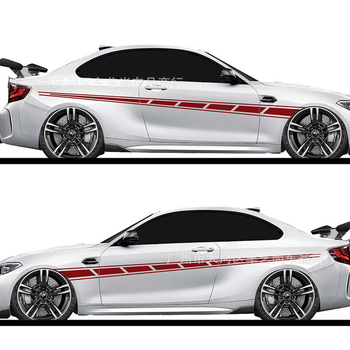 Αυτοκόλλητα για το αμάξωμα Garland μοτίβο, υλικό αυτοκόλλητο, ισχυρή πρόσφυση, εγκατάσταση με κόλλα