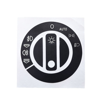 Body sticker για Audi A4 B6/B7, A6, A2, A3 – επισκευή κουμπιών με στικέρ, εγκατάσταση με κόλλα, υλικό: στικέρ