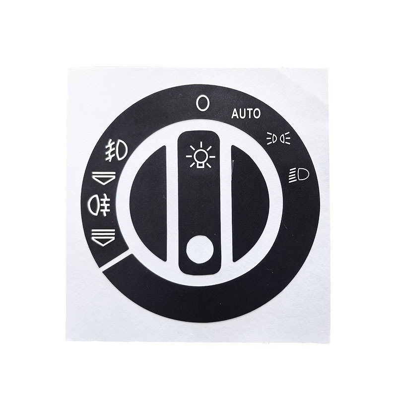 Body sticker για Audi A4 B6/B7, A6, A2, A3 – επισκευή κουμπιών με στικέρ, εγκατάσταση με κόλλα, υλικό: στικέρ