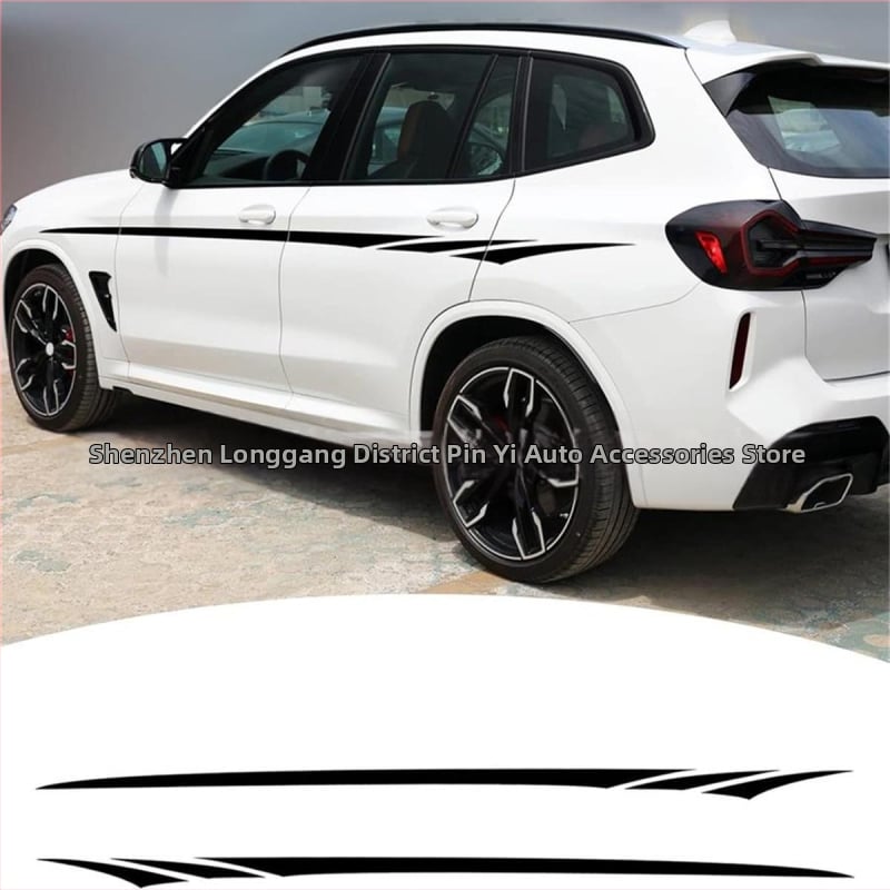 Βινύλ πλαϊνό αυτοκόλλητο αυτοκινήτου με αγωνιστικό μοτίβο, υλικό: αυτοκόλλητο, τύπος: πλαϊνό αυτοκόλλητο, εγκατάσταση: κόλληση