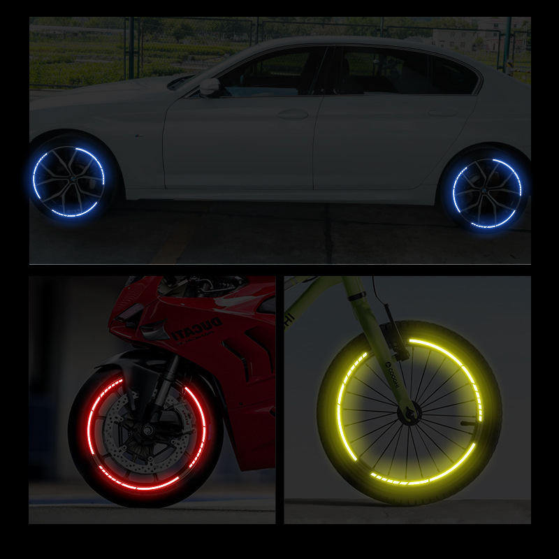 Στικέρ ζάντας αυτοκινήτου – μοτίβο μοντέλου αυτοκινήτου, κόλληση με αυτοκόλλητο, προσαρμόσιμο