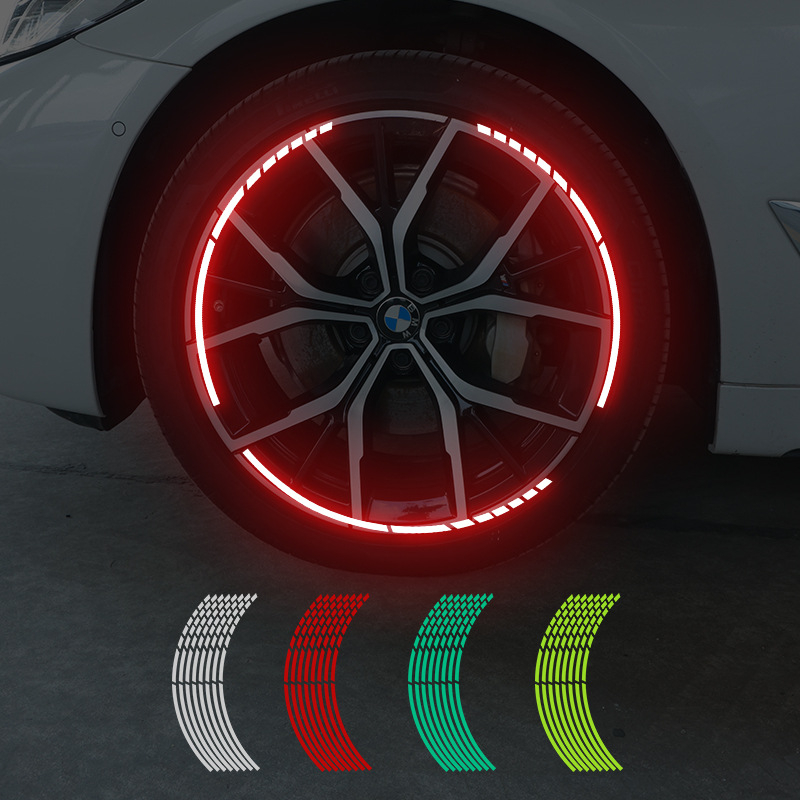 Στικέρ ζάντας αυτοκινήτου – μοτίβο μοντέλου αυτοκινήτου, κόλληση με αυτοκόλλητο, προσαρμόσιμο