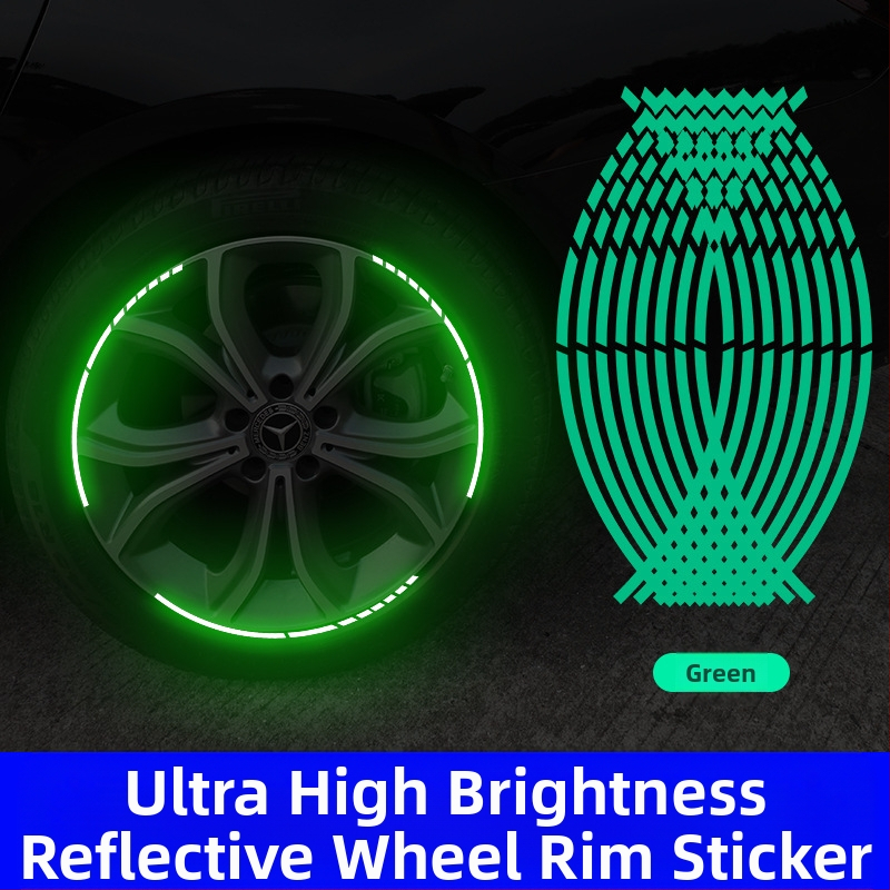 Στικέρ ζάντας αυτοκινήτου – μοτίβο μοντέλου αυτοκινήτου, κόλληση με αυτοκόλλητο, προσαρμόσιμο