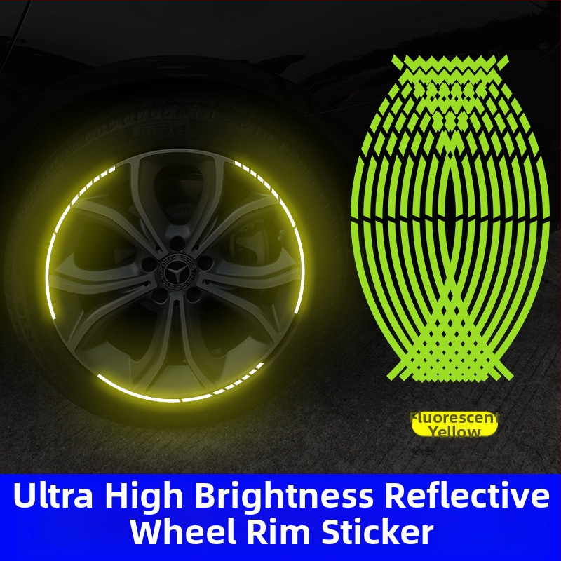 Στικέρ ζάντας αυτοκινήτου – μοτίβο μοντέλου αυτοκινήτου, κόλληση με αυτοκόλλητο, προσαρμόσιμο