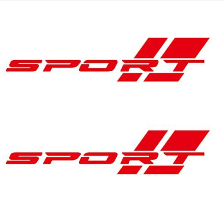 Shenwinfy Sport Letter Decal για το πλαϊνό μέρος φορτηγού – βινύλιο αυτοκόλλητο σώματος, τύπος κόλλας, μοτίβο 1, Μάρκα Sticky World
