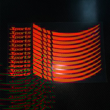 Στικέρ κέντρου ζάντας αυτοκινήτου, ανακλαστικό διακοσμητικό γράμμα J100, αυτοκόλλητο με κόλλα