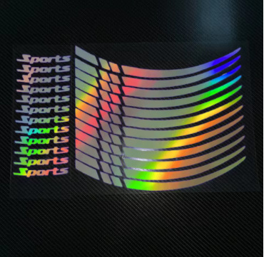 Στικέρ κέντρου ζάντας αυτοκινήτου, ανακλαστικό διακοσμητικό γράμμα J100, αυτοκόλλητο με κόλλα