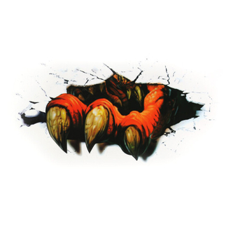 Αυτοκόλλητο αμαξώματος αυτοκινήτου, 3D υλικό, καρτούν σχέδιο, ισχυρή πρόσφυση, κατάλληλο για αυτοκίνητα