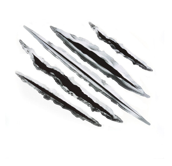 Αυτοκόλλητο αμαξώματος αυτοκινήτου, 3D υλικό, καρτούν σχέδιο, ισχυρή πρόσφυση, κατάλληλο για αυτοκίνητα