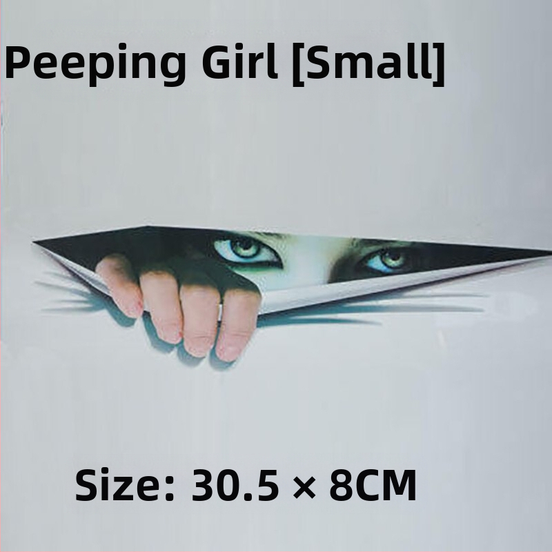 Αυτοκόλλητο αμαξώματος αυτοκινήτου, 3D υλικό, καρτούν σχέδιο, ισχυρή πρόσφυση, κατάλληλο για αυτοκίνητα