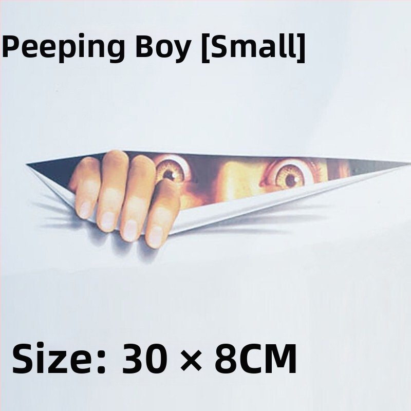 Αυτοκόλλητο αμαξώματος αυτοκινήτου, 3D υλικό, καρτούν σχέδιο, ισχυρή πρόσφυση, κατάλληλο για αυτοκίνητα