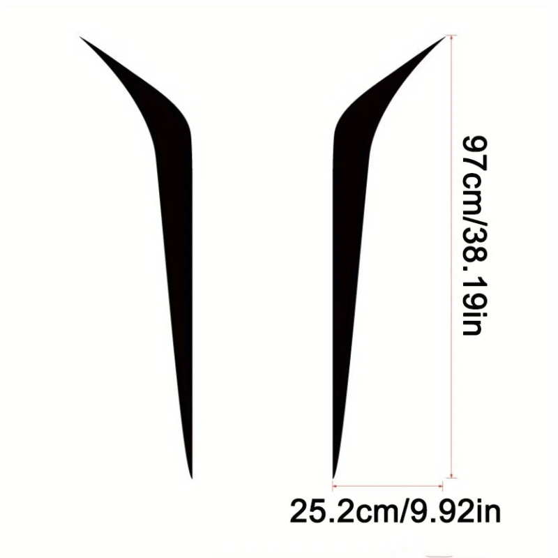 Βινύλ στικέρ καπό αυτοκινήτου με μοτίβ latte art, μέγεθος 97×25.2 cm, αυτοκόλλητη τοποθέτηση