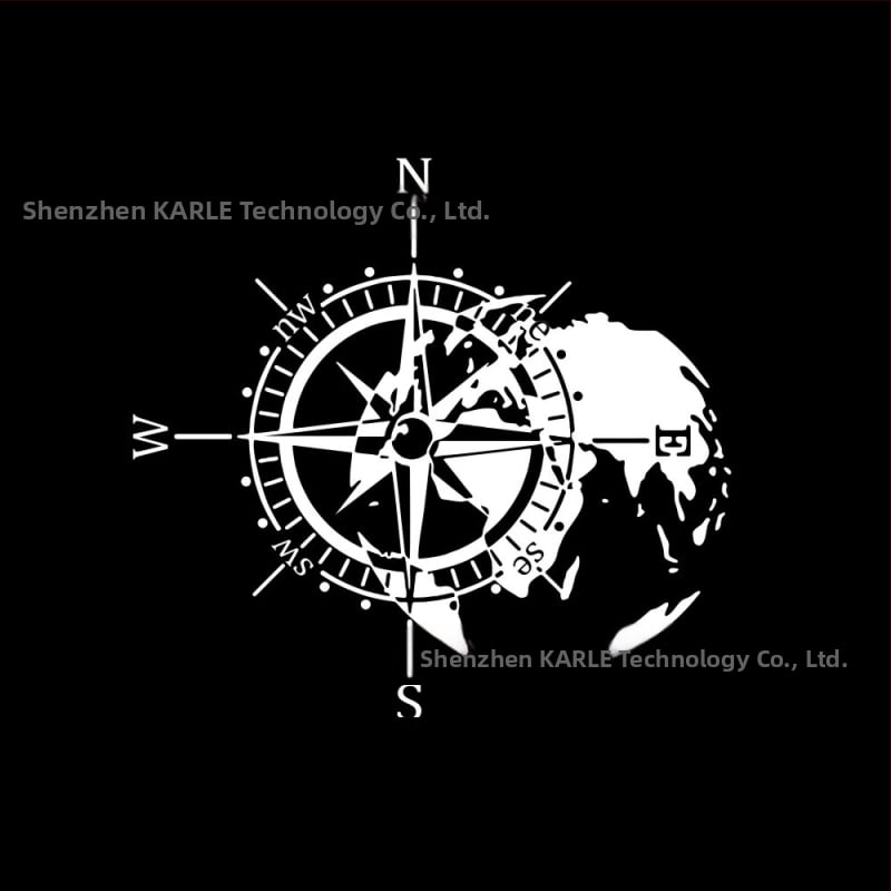 Karlor Compass pašlīmējošā auto uzlīme motora pārsega Jeep Wrangler