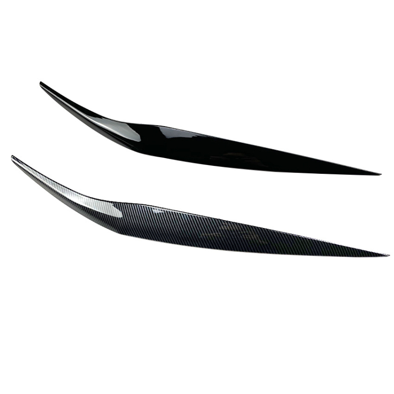 Ford Fiesta MK6.5 priekšējā lukturi uzacu dekoratīvā lenta (2013-2017) - AMP-Z ABS, spēcīga piestiprināšana, piemērots lukturiem